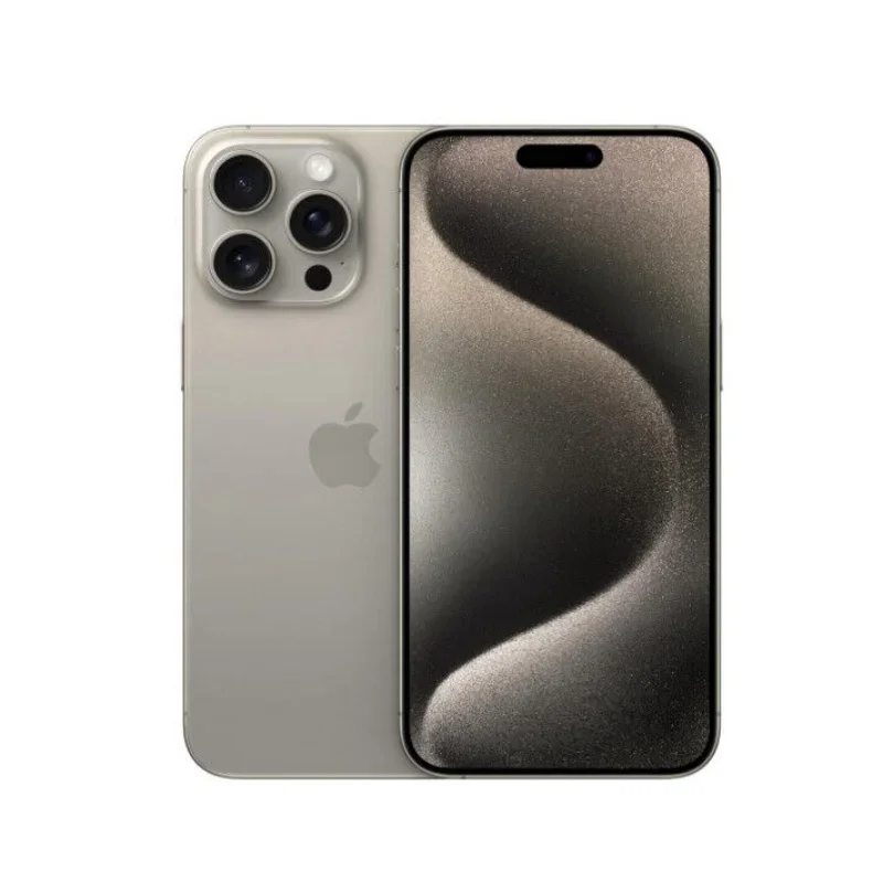 هاتف iPhone 15 Pro Max ثنائي eSIM أصلي مقاس 6.7 بوصة LTPO Super Retina XDR OLED Face ID NFC A17Pro 8GB 256/512GB 5G هاتف محمول