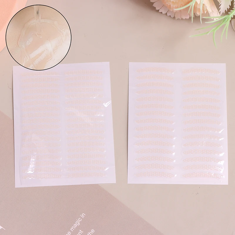 Unsichtbare Augenlid Aufkleber Spitze Augen Lift Streifen Wimpern Band Doppel Augenlid Bänder Klebstoff Aufkleber Auge Bänder Werkzeuge Make-Up Zubehör