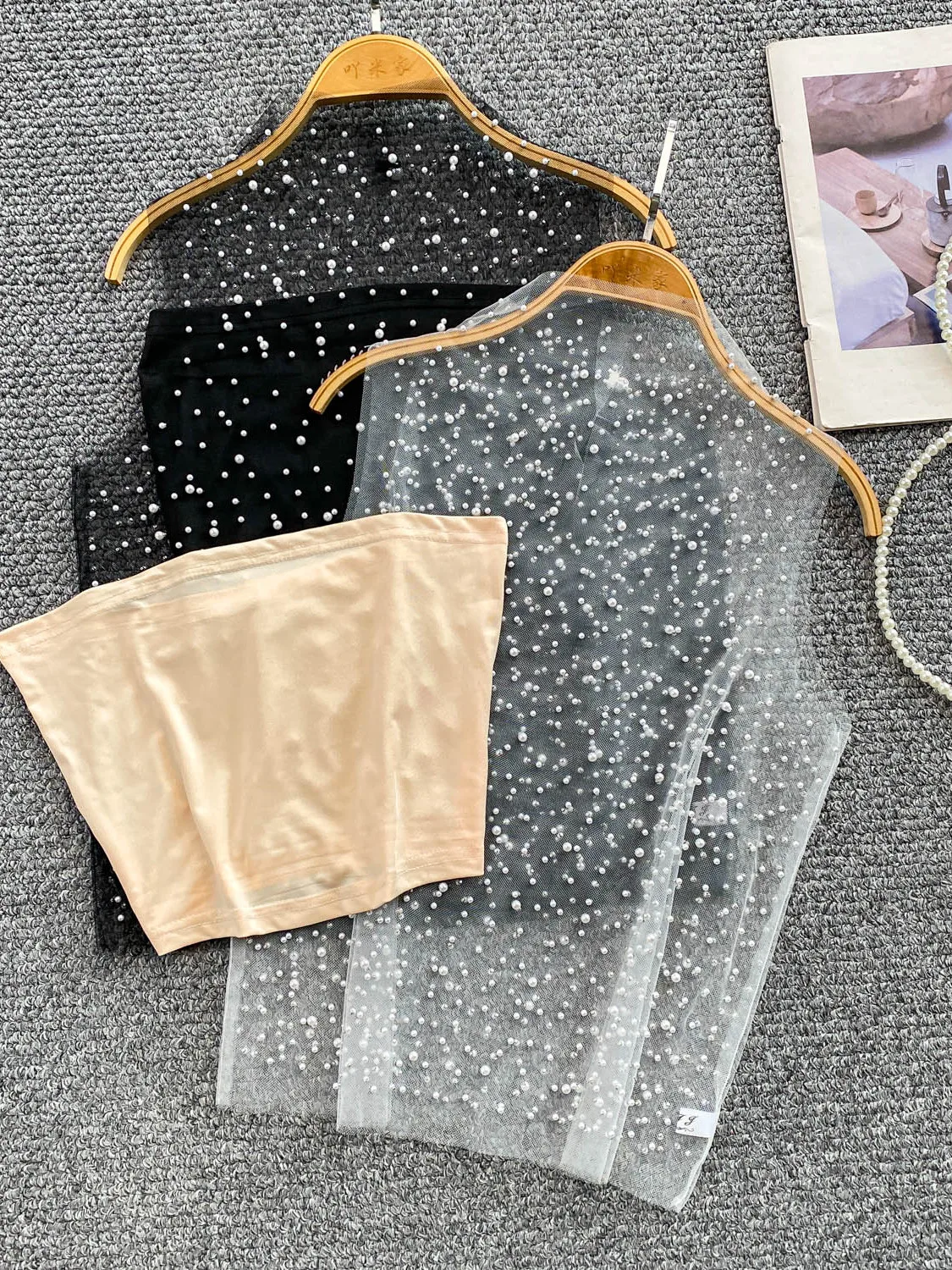   Colete de diamante embelezado com miçangas pesadas, design de emagrecimento, conjunto interno de roupa ortod sle faion para mulheres