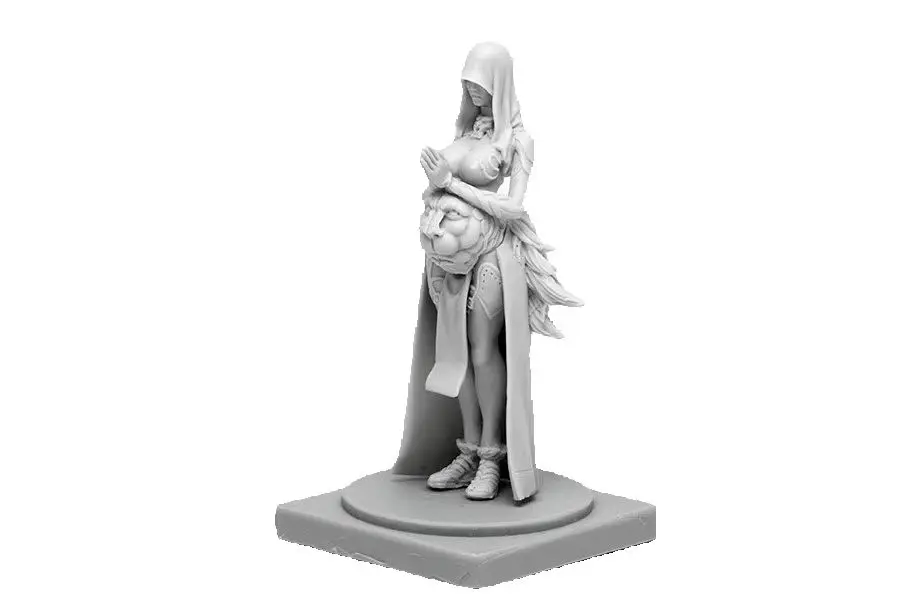 Resin Kit 28172 Mother Figure Collectible Model Unpainted Resin Artwork for Hobbyists