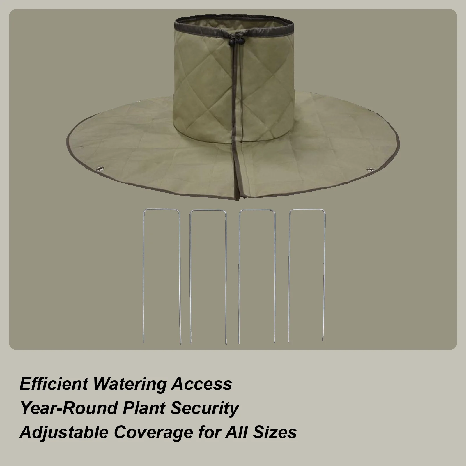 

Plant Protectors Protective Shield Winter Palm Tree Root Covers For Snow Ice Rainstorm Frost Care Maintenance Flower Beds Garden