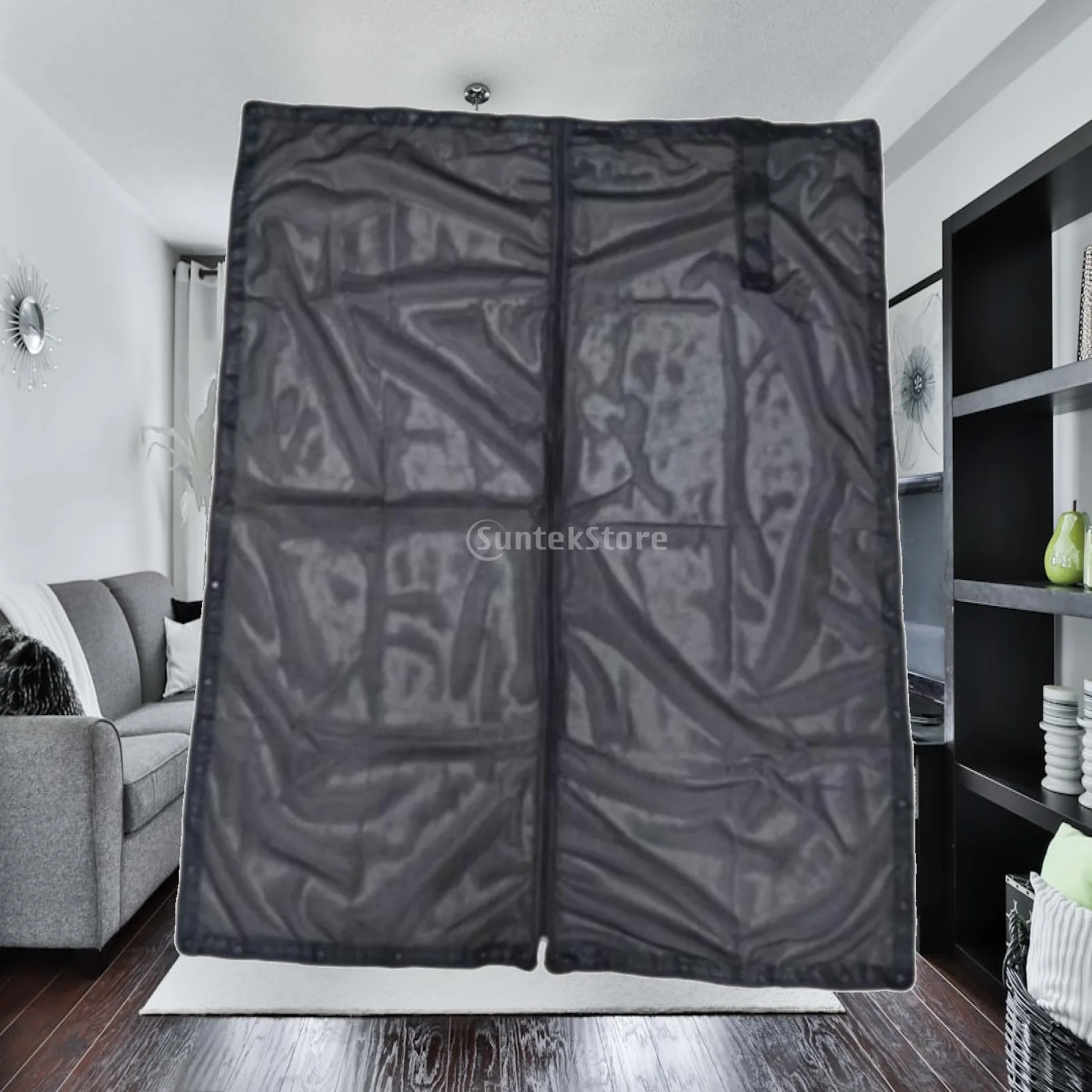 Van Mesh Screen Curtain Versatile Summer Breathable Fly Screen Net Protection