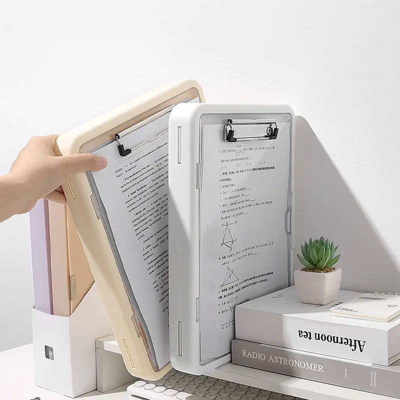 

Новая коробка для хранения документов, бумажная коробка для печати, прозрачная пластиковая папка для хранения офиса формата А4, архивная коробка для бумажных документов