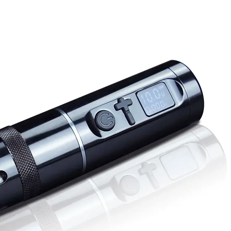 ATTO 2200MA بطارية ليثيوم قابلة للشحن ماكينة رسم الوشم التجميلي اللاسلكية الروتاري قلم الوشم اللاسلكي بندقية الوشم مع ضربة طويلة