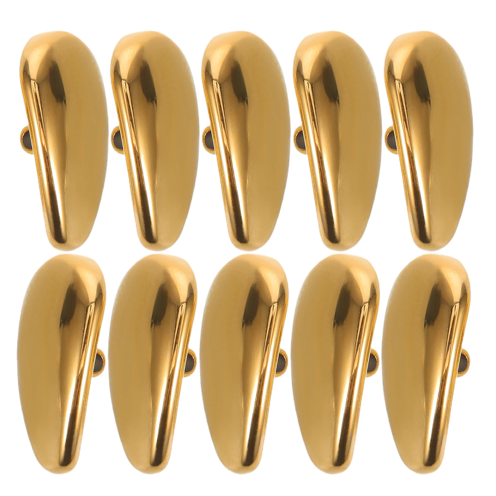 

5Pairs Ceramic Nose Pads Glasses Replacement Oval Anti-Slip Ergonomic Nose Bridge for Eyeglasses Sunglasses Accessories