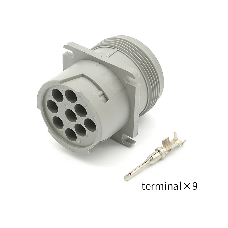 

HD10-9-96P Dechi type 9-pin automotive connector waterproof male head electrical cables connectors