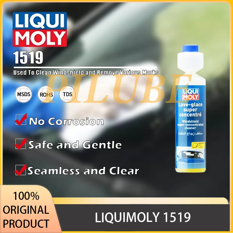 

LIQUIMOLY 1519 Ультраконцентрированная жидкость для омывателя лобового стекла Сильный чистящий эффект Vision Driving Vision Оригинальный продукт