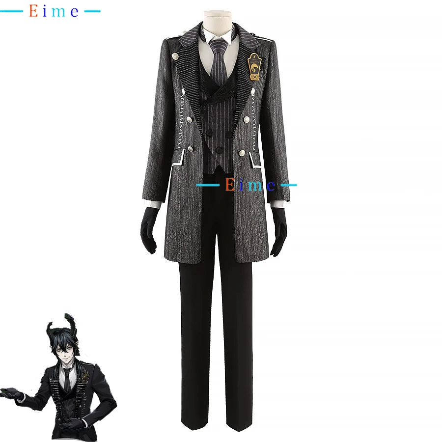 

Game Twisted Wonderland Malleus Cosplay Costume 2024 Halloween Carnival Uniforms Fancy Party Suit Anime Clothing Custom Made