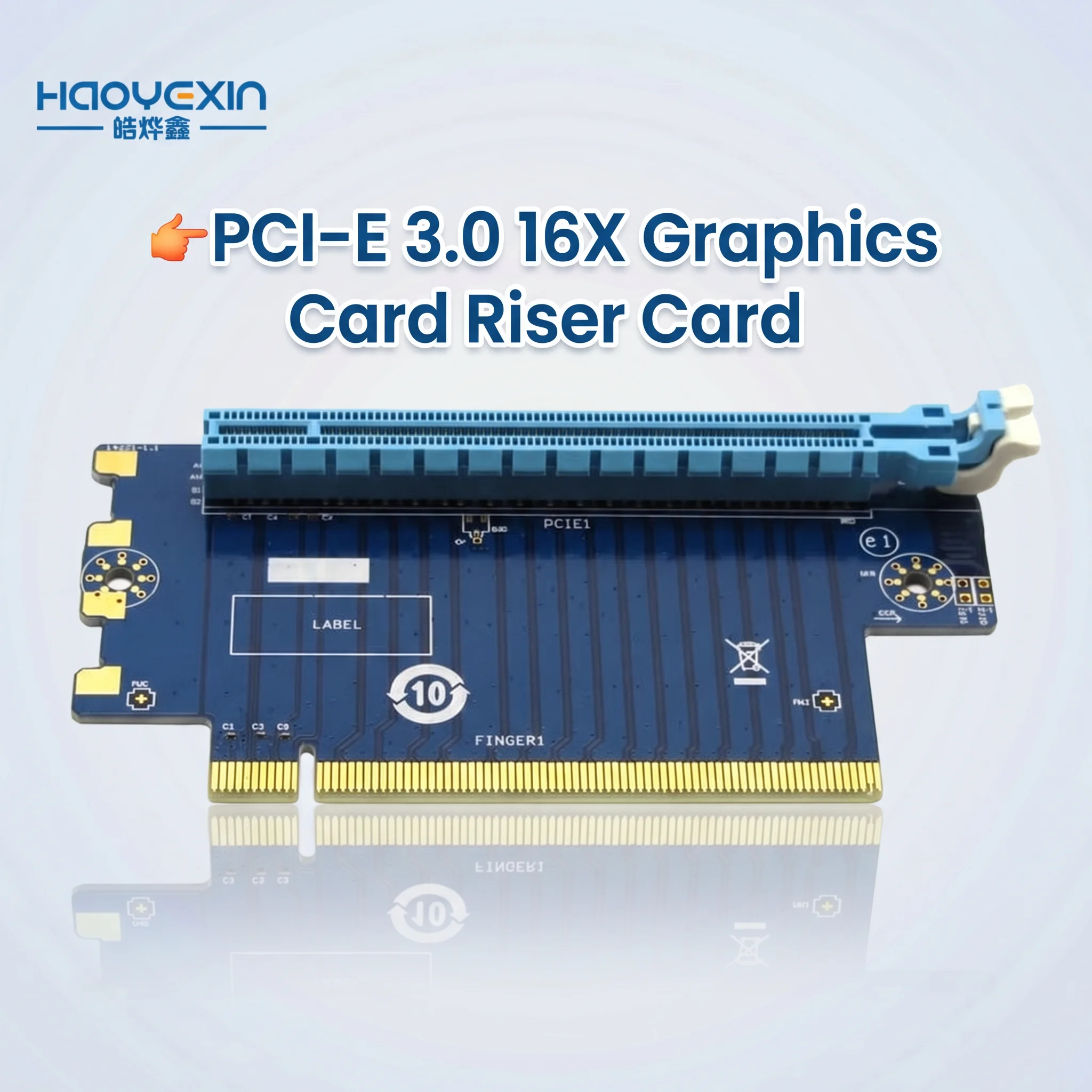 

PCI-E Express 16X Adapter Riser Card For 1U Computer Server Chassis increased 90 Degree 6cm PCI-E connector