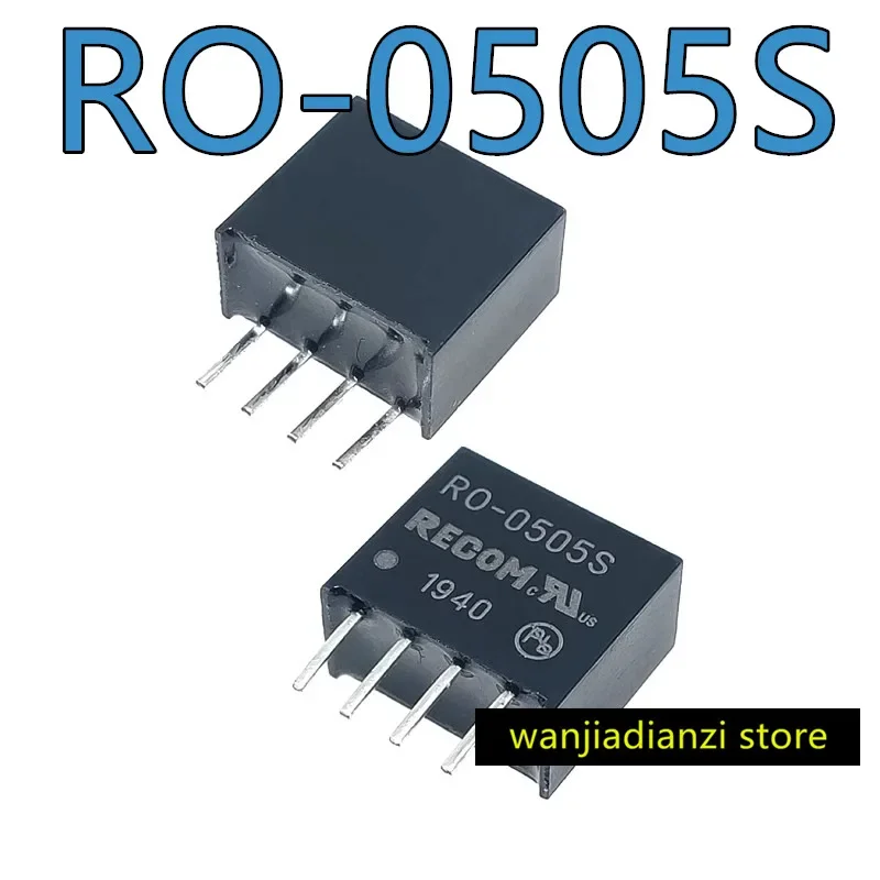 Imported RO-0505S RECOM new original spot DC/DC 1W 5V OUT in-line SIP4