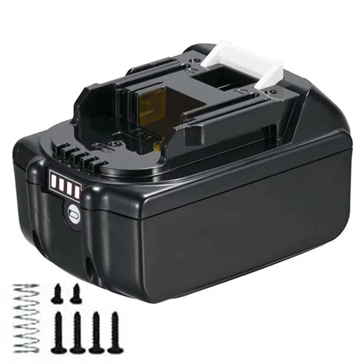 A83Z BL1830B Lithium Ion Battery Case 10X18650 for 18V Li-Ion Battery Pack Box Top Bottom Shell LED Sticker Housings