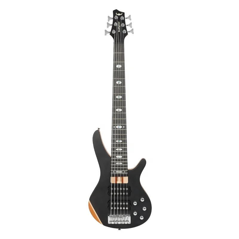 Custom DB-6 mahogany solid 6 string guitar bass set music electric guitar original sound electric guitar