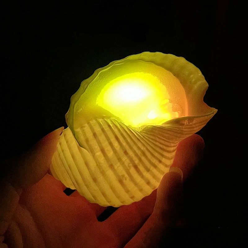 Creative Novel Funny Simulated Conch Squeezing Pulling Relieving Stress Toys Luminous Adults Kids Conch Unique Birthday Gifts