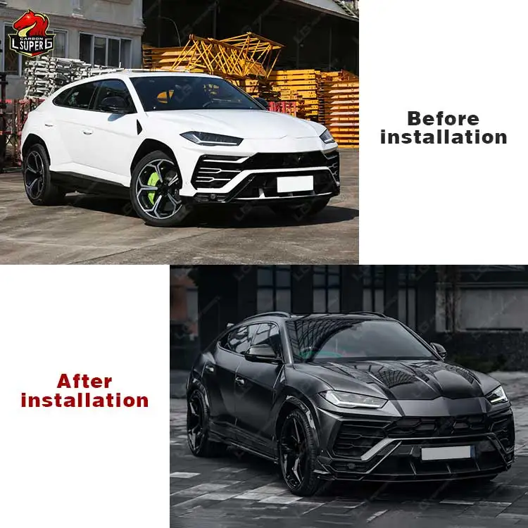 Carbon Fiber Rearview Mirror Cover For Lamborghini URUS upgrade to T style  body kit with Excellent Fitment and Quality