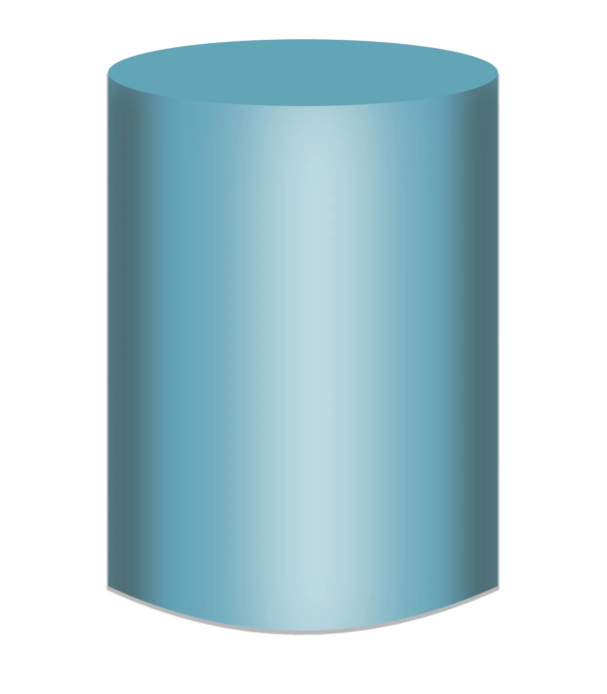 Colorful Solid Color Cylinder Cover Plinth Elastic Background Custom Solid Color Wedding Baby Shower Birthday Column Cake Smash