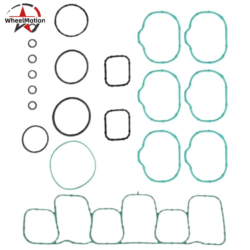 OEM AMS11991 111050201 Automobiles Engine Intake Manifold Gasket for Ford Edge 3.7L V6 3726cc 227cid 2011 2012 2013 2014