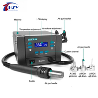 Quick K8 Lead-free Smart Hot Air Station 1000W for Mobile Phone BGA Desoldering Repair Hot Air Gun Rework Soldering Station Tool
