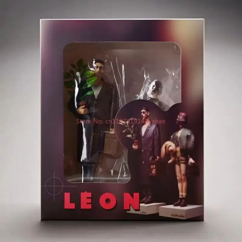 16 سنتيمتر المهنية ليون و Mathilda 1 مجموعة تمثال PVC دمية فيلم عمل أرقام نموذج اللعب المشهد الديكور الهدايا