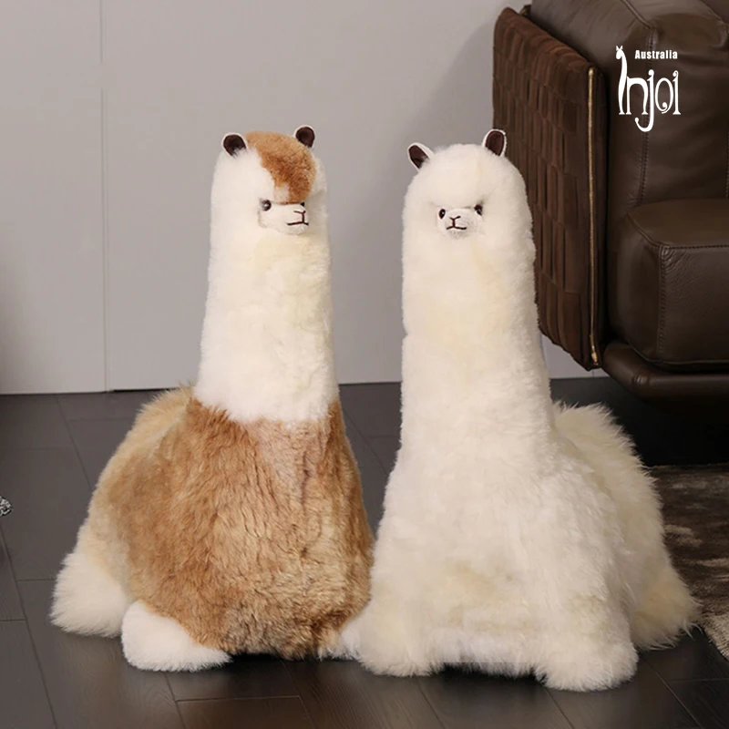 About 60cm High INJOI Injoi Oversized Reclining Posture Handmade Alpaca God Animal Tide Toys Hand Do Decorating Pieces