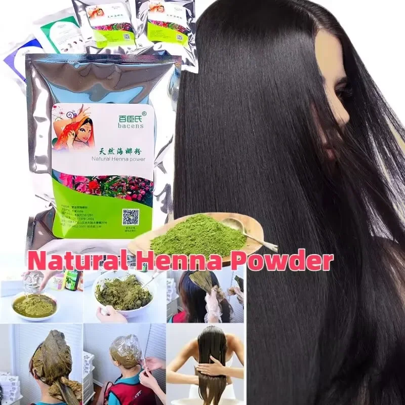

250g/500G Natural Henna Powder | Pure Plant Hair Dye & Nourishing Powder | Authentic Henna for Hair Coloring