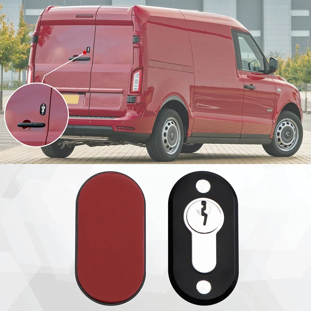 2x Dummy Camper Van Door Anti-Theft Security Protection Kit Deadlock Locks for Caravan RV Motorhome Accessories