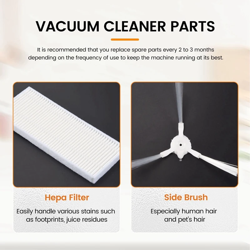 لتيفال روينتا اكسبلورر/X-Plorer 20 40 50 75 القوة الذكية Isweep X3 مكنسة كهربائية فلتر Hepa فرشاة جانبية قطع الغيار