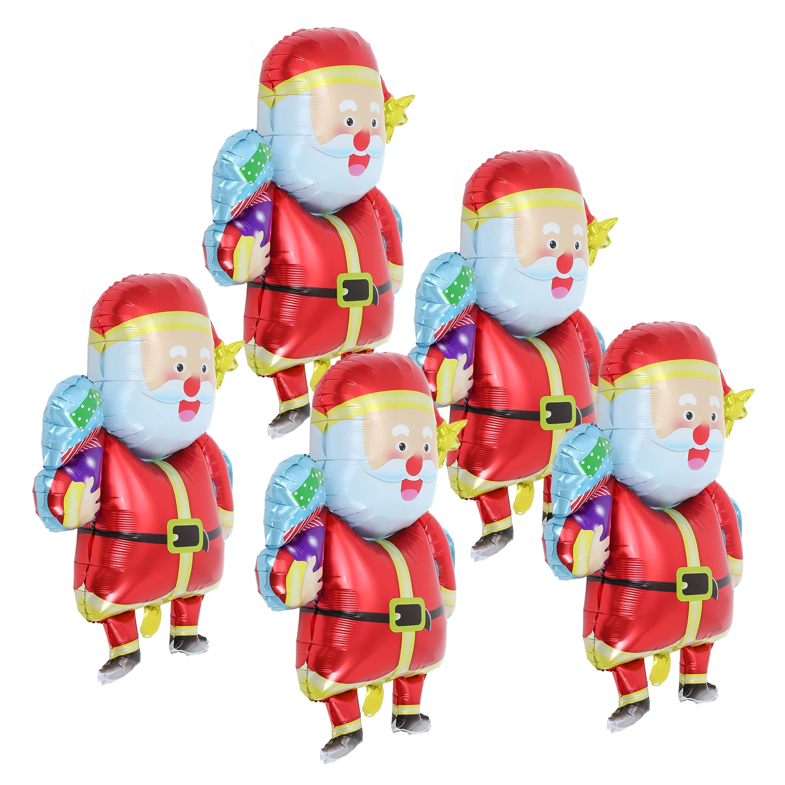 

5 Pcs Balloons Decoration Aluminum Film Foil Holiday Decorative Party Ornaments