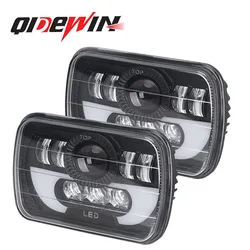 400W 5x7 Inch Led Headlights 7x6 80000LM Led Headlamp Hi/Low Turn Signal Dot E9 DRL For Offroad 4x4 Accessories 12V 24V