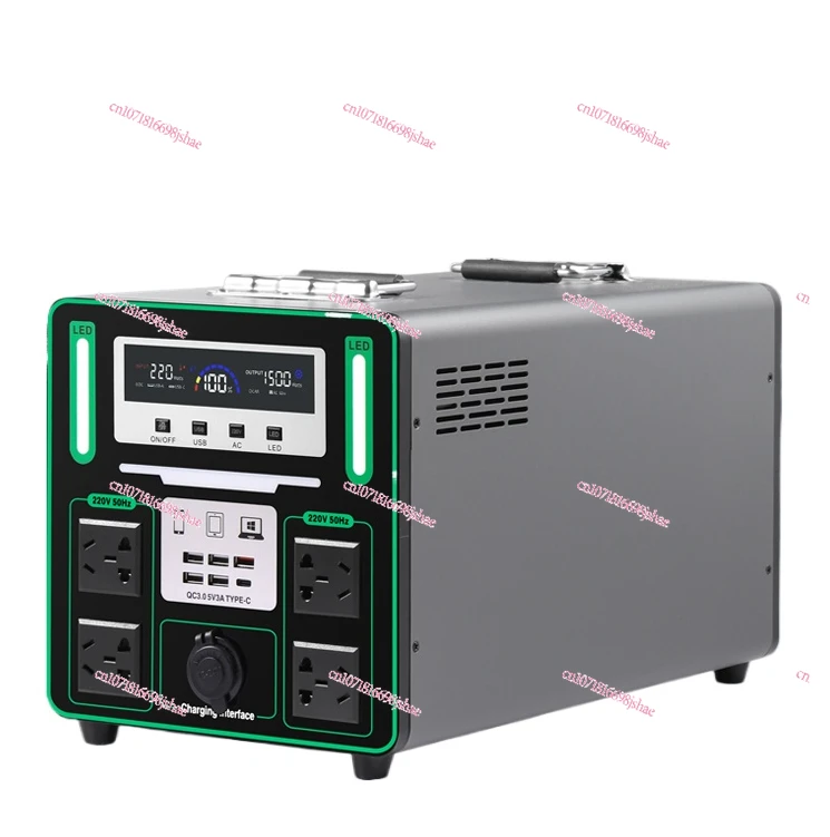 220V Mobile Power Supply Outdoor Large Capacity Portable Home Self-Driving Travel Live Camping Stall Standby