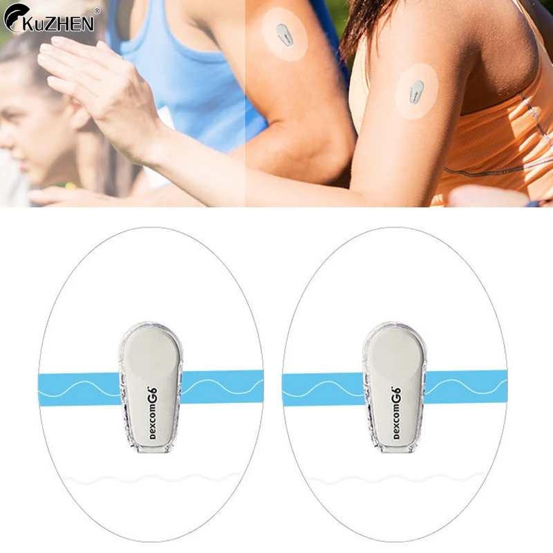 

10Pcs Waterproof Shower Patch Transparent Waterproof Adhesive Patches For Dexcom G6 Overpatch Tape Transparent Stickers