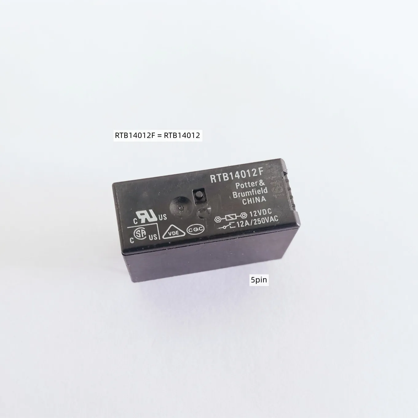 

Original new 100% RTB14012 RTB14012F 12VDC 12A 5pin converter power relay