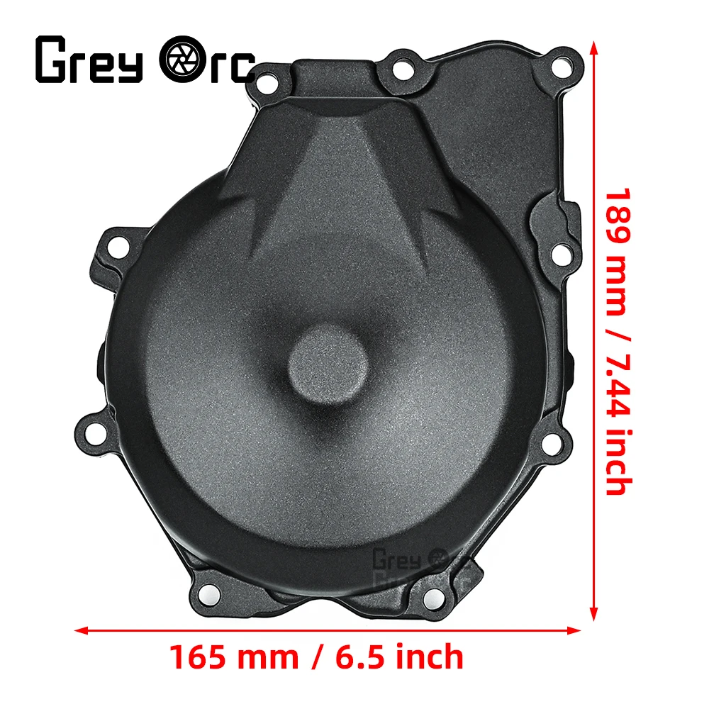 

Motorcycle Parts Engine Stator Cover For Yamaha YZF-R6 2006-2022 Black Left Side Motorcycle Crankcase Cover