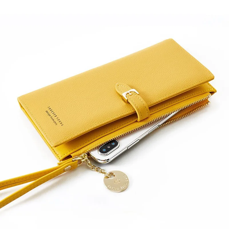 Women PU Leather Wallets Female Long Hasp Purses Large Capacity Money Bag Phone Pocket Multifunction Clutch Coin Card Holder