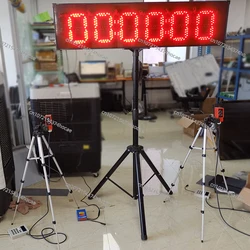 Wireless IR Laser Timing System for Push Bike Slalom, 100m Sprint, and 5m Test Race Built-in 18650 Battery, 15-hour Runtime
