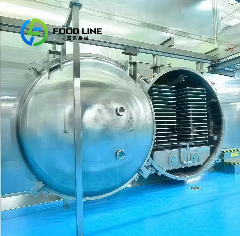 Vacuum Freeze Dryer Food Grade Stainless Steel Inner Chamber Meets Global Export Food Sanitation Inspection Standards Strictly