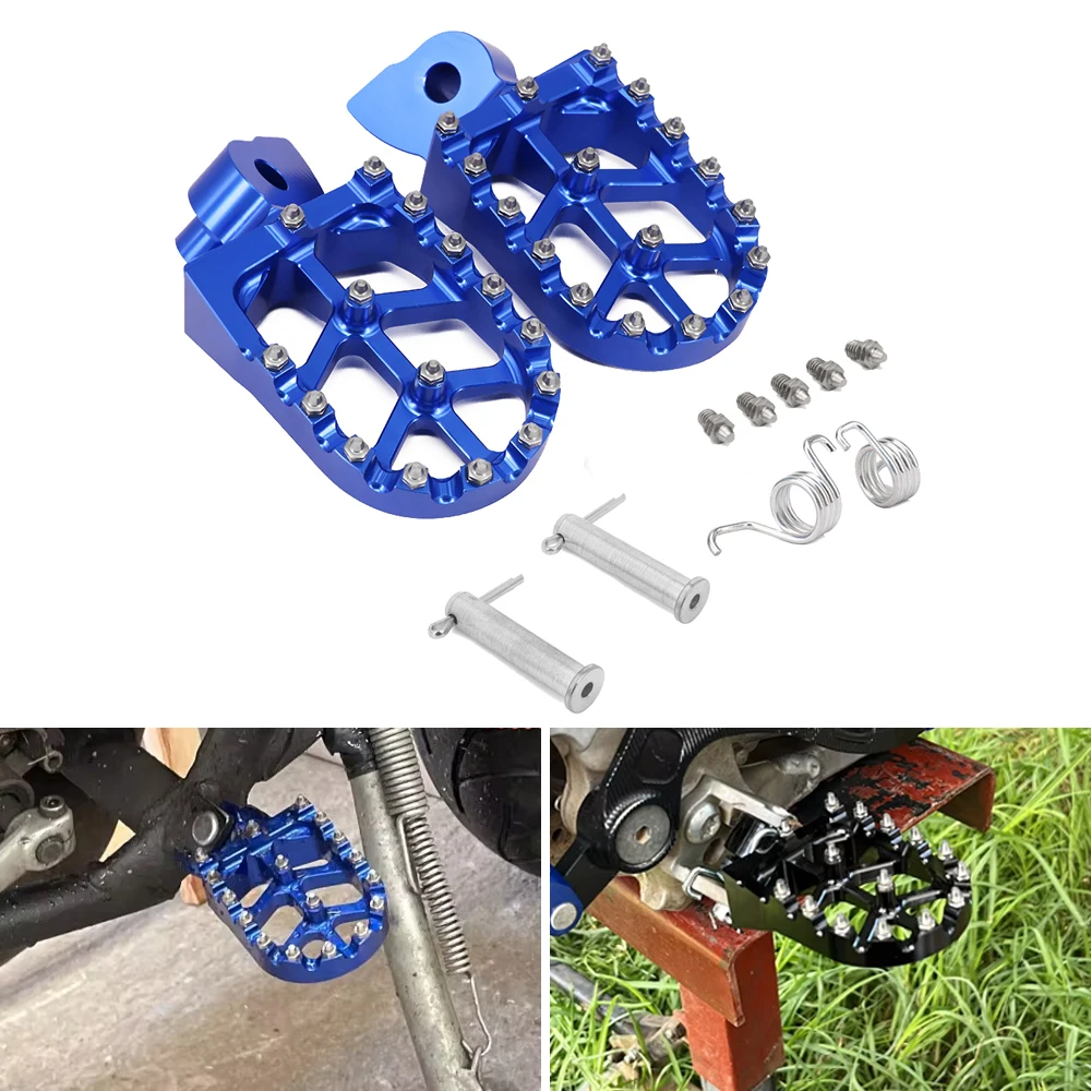 Motocyklowe podnóżki CNC Podnóżki Pedały Podnóżek Do YAMAHA YZ 65 85 125 250 125X 250X 250FX 450FX WR 250F 450F YZF WRF 250 450