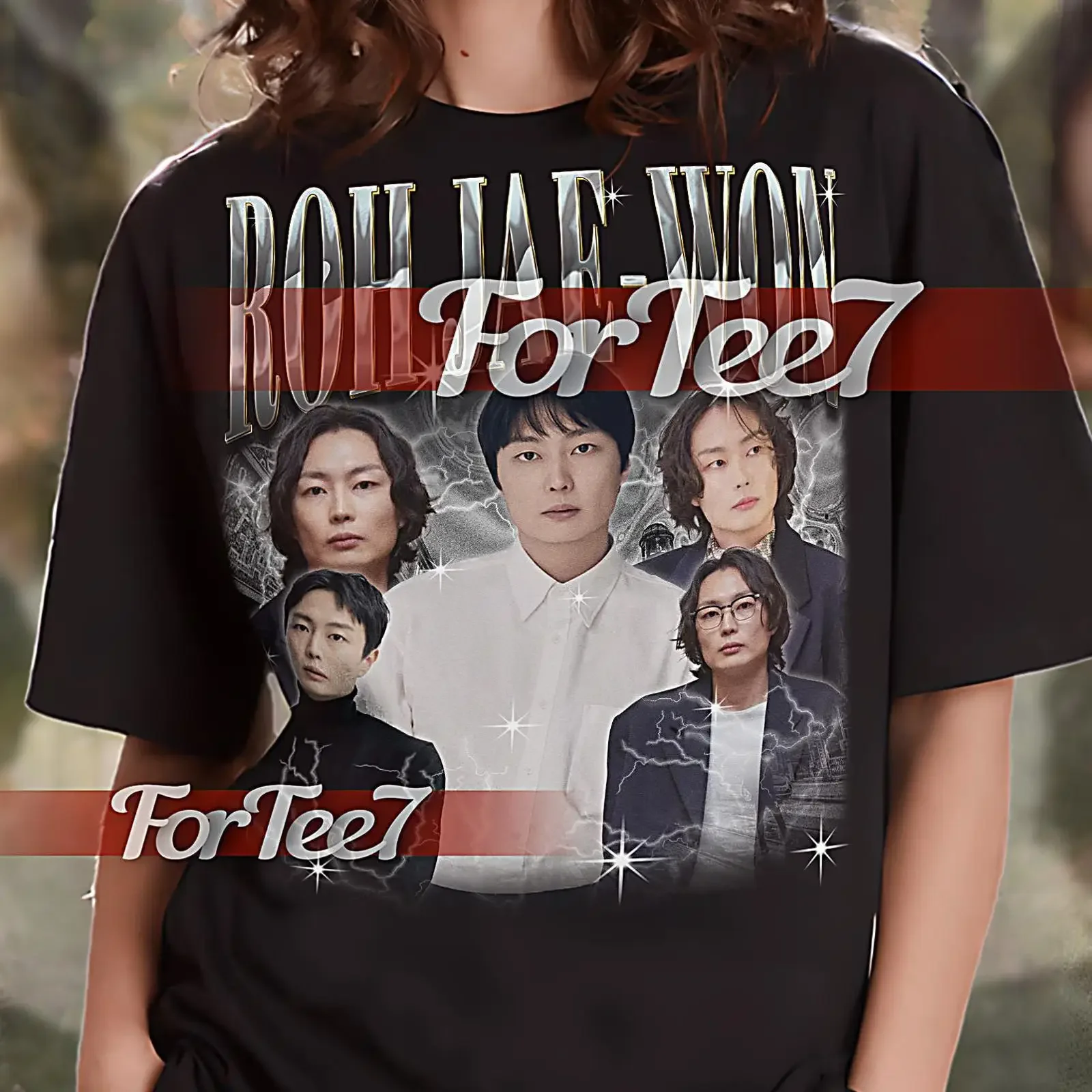 Vintage Roh Jae Won T shirt 90s Retro Homage Kdrama Fan Casual Oversized Merch vintage Washed designer clothes graphic Slightly