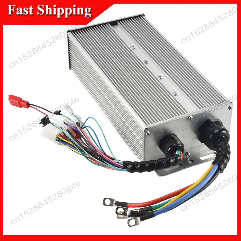 -ABUB 48V-72V 5000W Tricycle FOC Controller، سيارة تعمل بالبطارية، وحدة تحكم ذكية بدون فرش، سيارة كهربائية