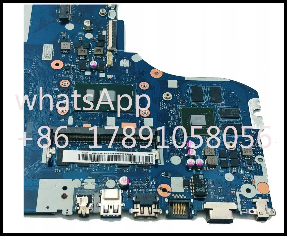 Second hand NM-A751 forLenovo Ideapad 310-15ISK Laptop Motherboard FRU:5B20L35873 SR2EY I5-6200U DDR4L 4GB 920M 2GB Fully Tested