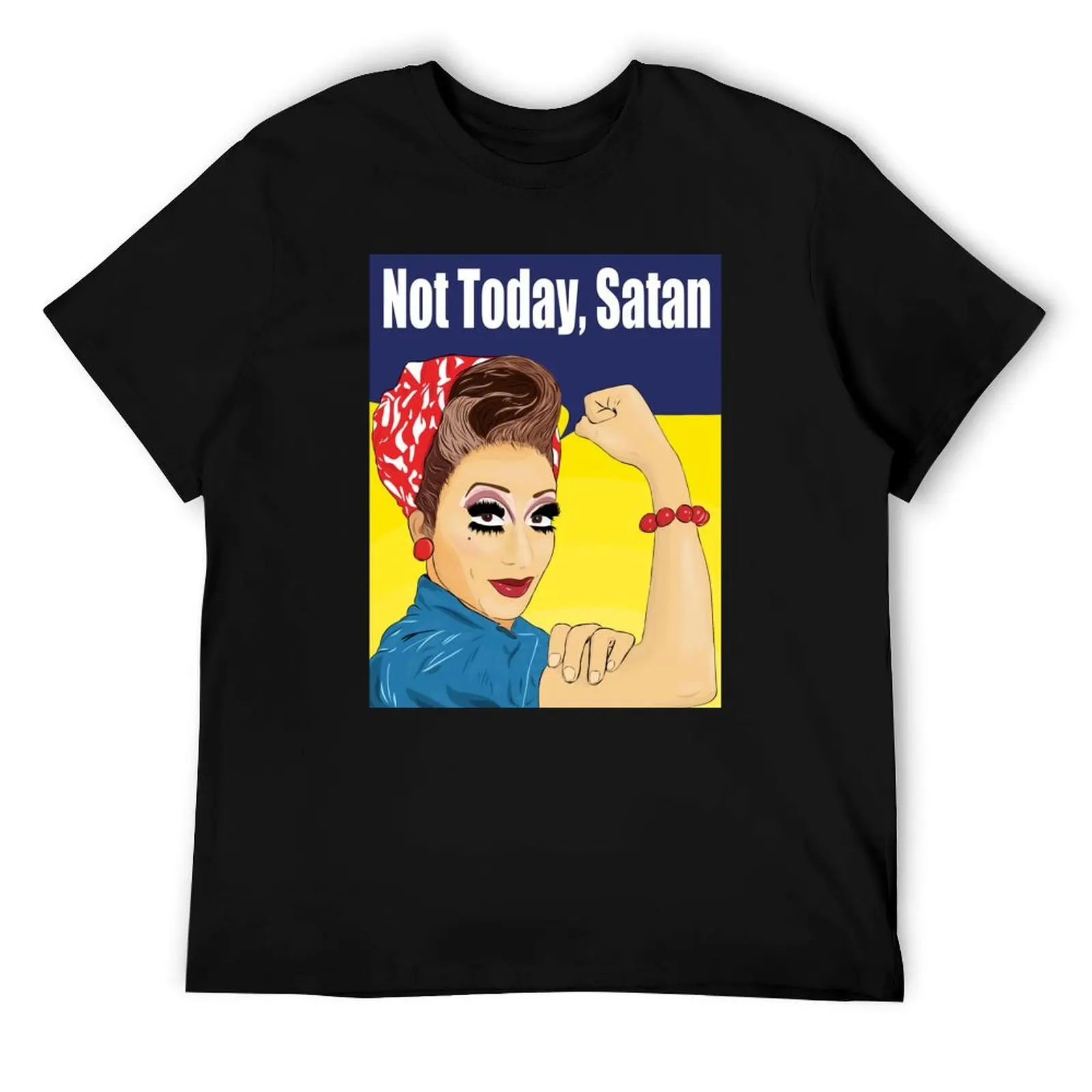 

Bianca Del Rio - Not Today Satan T-Shirt t shirt for man 100 percent cotton t shirts for man pack cotton T-Shirt