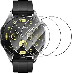 3PCS Screen Protector Tempered Glass For Huawei Watch GT 4 46mm 41mm Protective Film Anti-Scratch Clear HD 2.5D 9H Premium Films