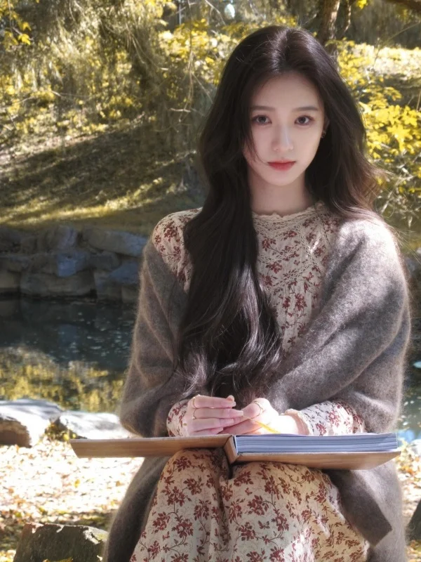 

Шикарная нежная длинная юбка Dr Ele с цветочным принтом и высокой талией, трапециевидной силуэт, мягкая ткань, износостойкая женская длинная свеч...