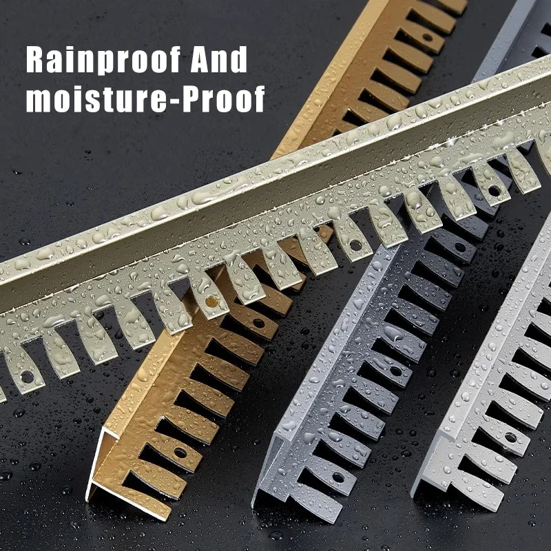 Bendable ขอบอลูมิเนียมแถบแถบผนังชั้น Anti-Collision Protector ฝาครอบบันไดแพลตฟอร์มเวที Wallboard EDGE ซีลบาร์