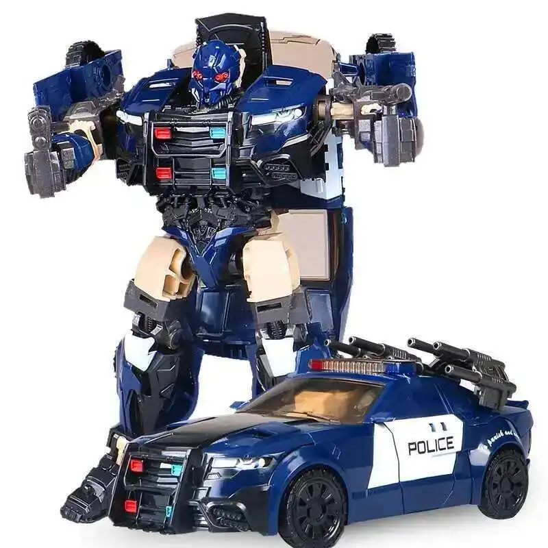 BMB AOYI H6001 التحول عمل الشكل فيلم ميجا Galvatron 18 سنتيمتر ABS نموذج كبير النحل سيارة روبوت OP قائد لعب للأطفال