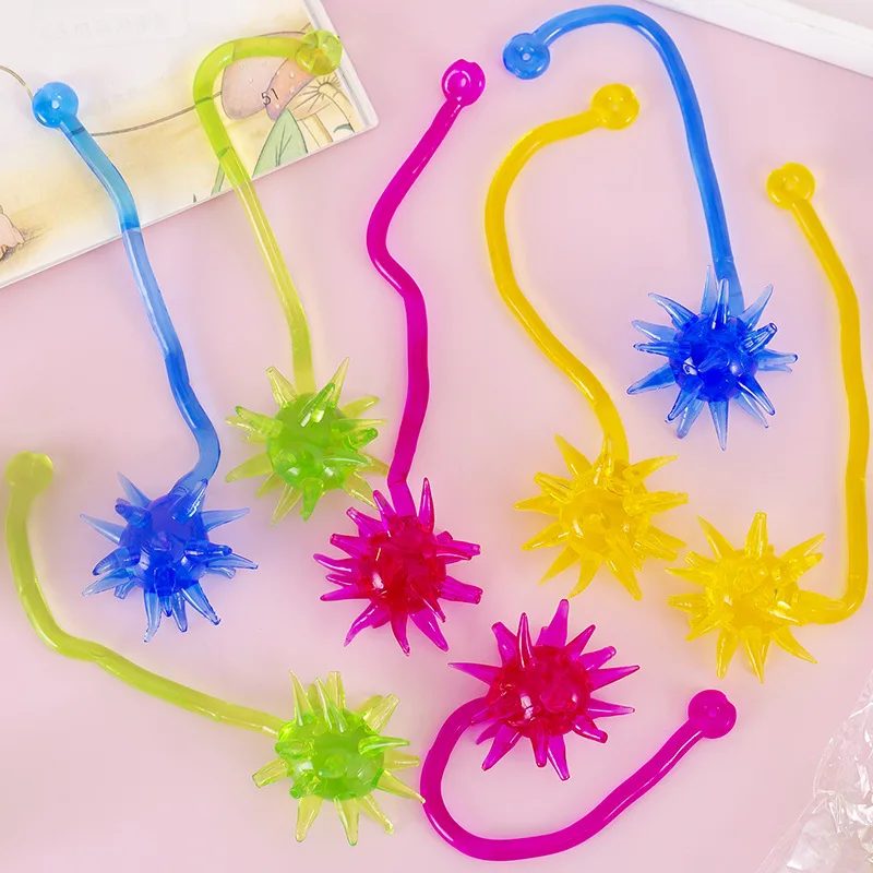 15Pcs Soft Plastic Sticky Hand Meteor Hammer Toys for Kids Birthday Party Favors Baby Shower Gift Pinata Fillers Goodie Bag