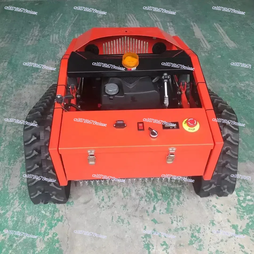 Agriculture  Remote Control Lawn Mower and Robotic Crawler Control Lawn Mower Snow