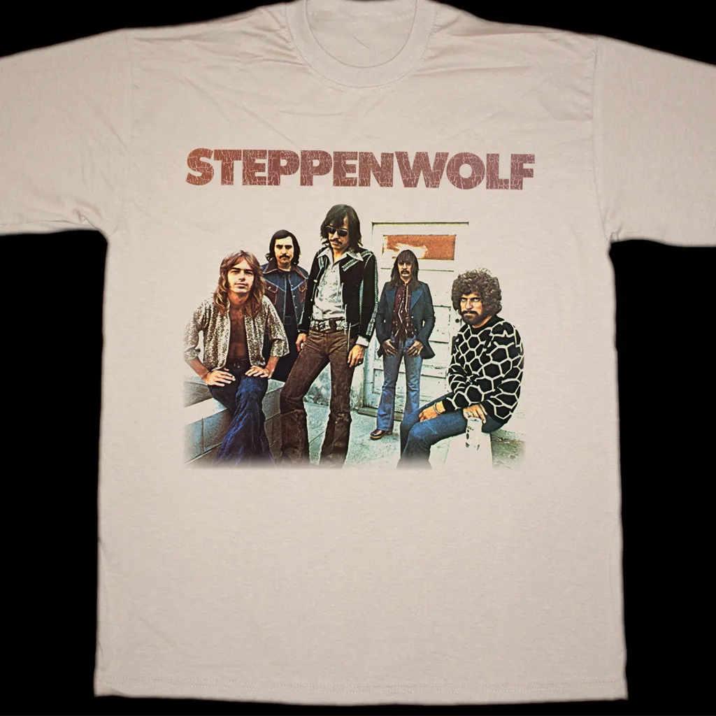 Steppenwolf band white T-shirt NEW Unisex All sizes TA4739