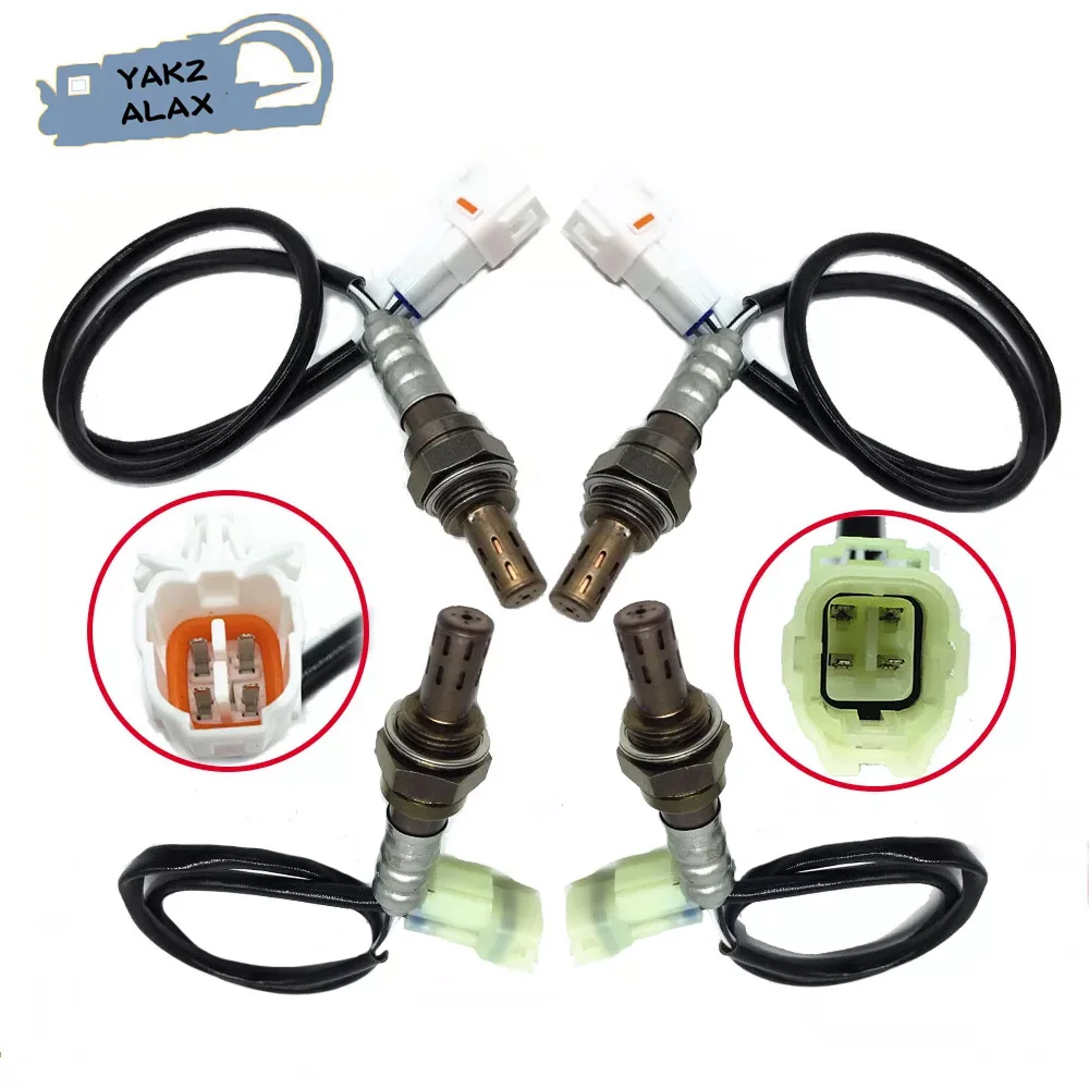 4Pcs 234-4105 234-4080 Upstream Downstream Oxygen O2 Sensor for 2001 2002 2003 2004 2005 Suzuki Grand Vitara V6 2.5L Auto Parts