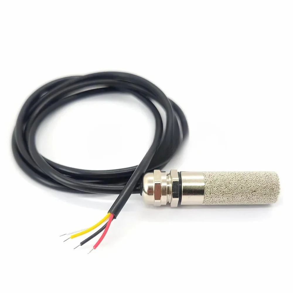 Digital Temperature Humidity Sensor Probe Metal Head 1M Cable I2C Output SHT20 SHT30 SHT40 SHTC3 Capacitance Breakout Module