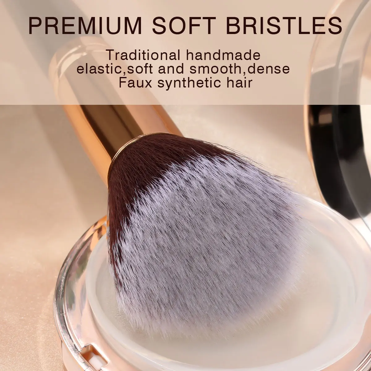 Set di pennelli per trucco Morbido e soffice Professiona Fondotinta cosmetico in polvere Ombretto Kabuki Miscelazione Pennello per trucco Strumento di bellezza Trucco